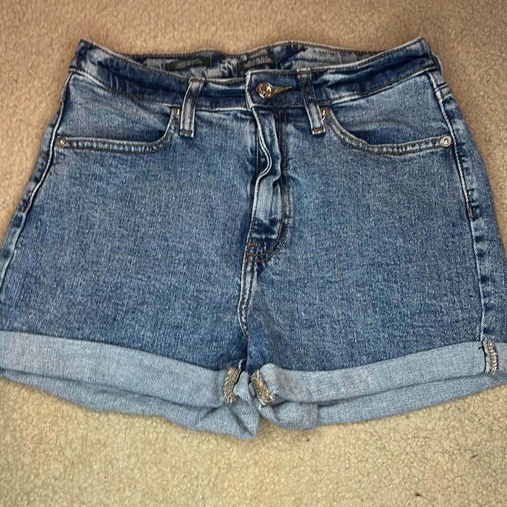 Wild Fable highest rise Jean shorts size 4